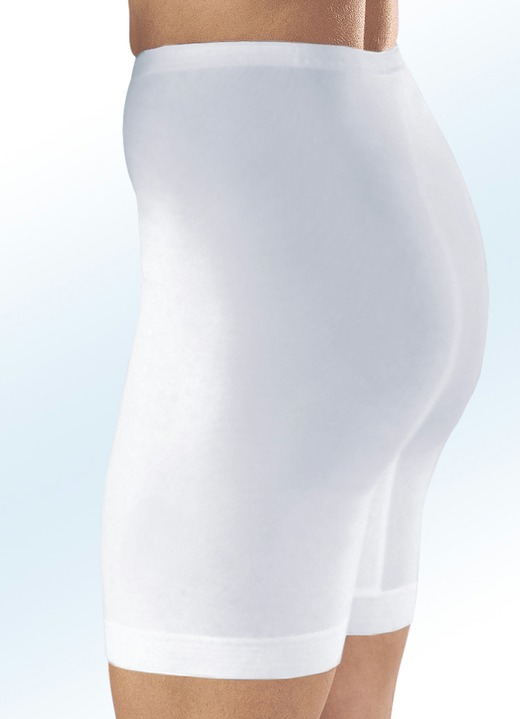 Slips - Mey Dreierpack Unterhosen mit Gummizug, in Größe 040 bis 054, in Farbe WEISS