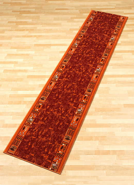 Läufer & Stufenmatten - Läufer nach Wunschmass, in Größe 103 (Läufer, 70 cm breit) bis 109 (Läufer, 120 cm breit), in Farbe TERRA Ansicht 1