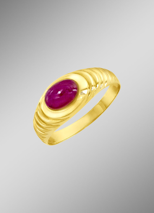 Ringe - Damenring mit echt Rubin, in Größe 160 bis 220, in Farbe  Ansicht 1