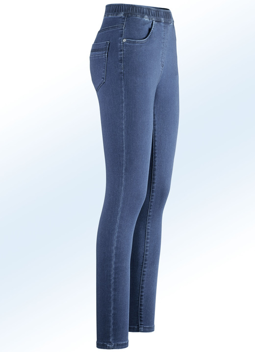 Hosen - Super softe Jegging-Jeans, in Größe 017 bis 050, in Farbe JEANSBLAU Ansicht 1