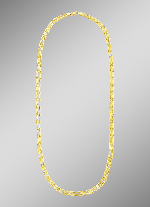 ohne Steine / mit Zirkonia - Klassische Halskette, in Farbe  Ansicht 1