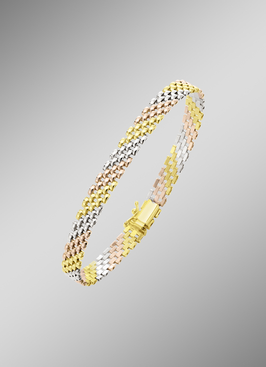 ohne Steine / mit Zirkonia - Atemberaubendes Armband, in Farbe  Ansicht 1