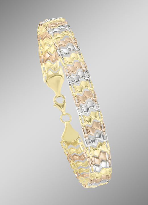 ohne Steine / mit Zirkonia - Exquisites Armband, in Farbe  Ansicht 1