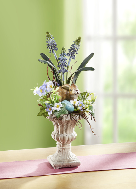 - Arrangement in antiker Vase, in Farbe BUNT
