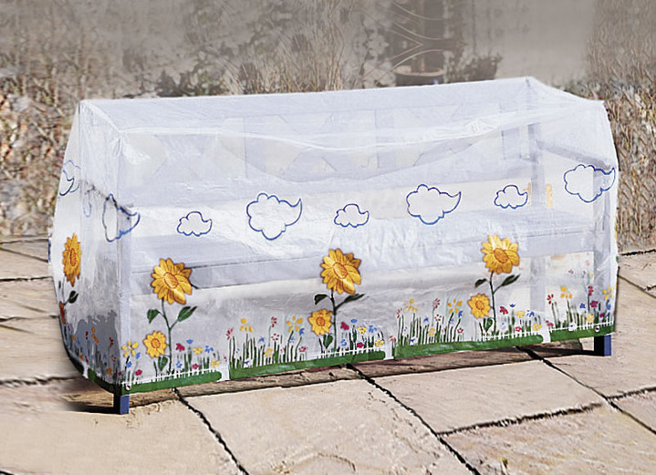 Gartenzubehör - Schutz für Gartenmöbel und Auflagen, in Farbe WEISS, in Ausführung Gartenbank Ansicht 1
