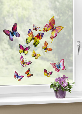 3D-Schmetterlinge, 12-teilig