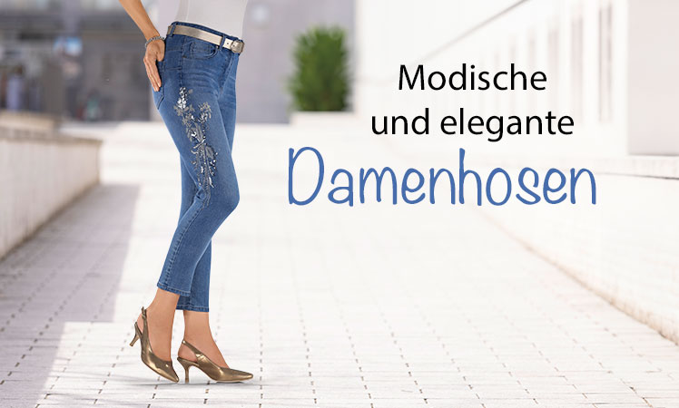 Modische Hosen für Damen